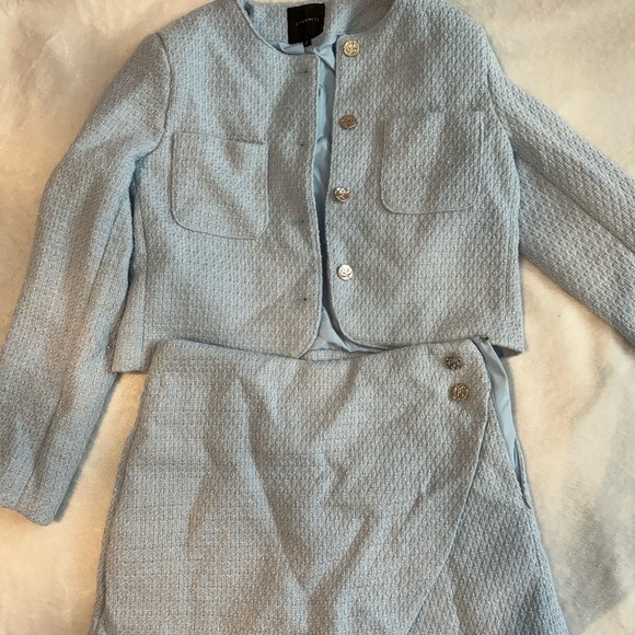 Matching Blue Tweed Set - Picture 7 of 7